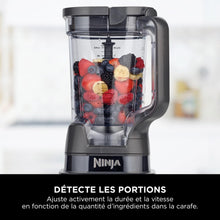 Load image into Gallery viewer, Ninja Detect Power Blender Processor Pro 3-en-1, mixeur 1200W, bol à mélanger, lame malaxeur, gobelet individuel, récipient, pétrir, mixer, hacher et mélanger, noir, TB401EU