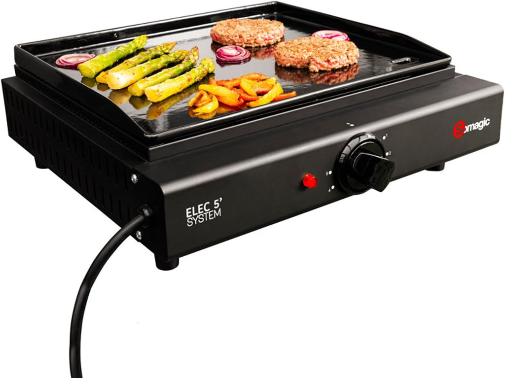 SOMAGIC - Plancha électrique Fonte Oliana