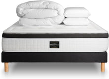 Load image into Gallery viewer, Privilege Pack 160 x 200 cm Memory Foam 5 Zones Black Base | Thickness: 26 cm | Comfort: Balanced
