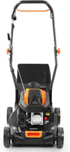 Load image into Gallery viewer, FUXTEC Tondeuse thermique pousse FX-RM4646ECO - Tres bon rapport qualit-prix - Easy Clean 3en1 largeur de coupe 46cm - bac de ramassage 50L