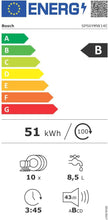 Load image into Gallery viewer, Bosch SPS6YMW14E, Série 6, Lave-vaisselle 45cm, Pose-libre, Blanc