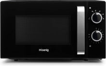 Load image into Gallery viewer, H.Koenig Micro-Ondes Four Grill 2 en 1 VIO9, 25L, Plateau tournant 27cm, 10 modes de cuisson jusqu’à 1000W, Décongélation, Cuisson combinée, écran LCD [Classe énergétique A+]