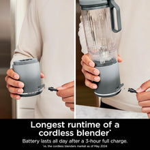 Load image into Gallery viewer, Ninja Blast Max, Portable Blender + Twist &amp; Go, Personal Smoothie, Blend, Ice Crush, 3 Programs, Cordless, 22 oz removable Vessel, Dishwasher Safe, Leakproof, Pink, BC251PK