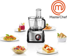 Load image into Gallery viewer, Bosch MultiTalent 8 MC812M844 – Robot de cuisine polyvalent avec plus de 50 fonctions – 1250 W – Grande capacité de 3,9 L – Couleur : Noir