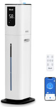 Load image into Gallery viewer, LEVOIT OasisMist 1000S (10L) Smart Humidifier for Home Large Room Bedroom, Last 100 Hours Suitable for Indoor Plant, Cover up to 600ft², Easy Top Fill, Remoter &amp; Voice Control, Auto Mode, Quiet, White