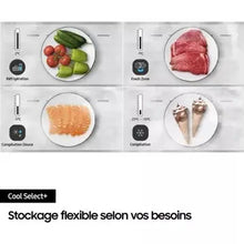Load image into Gallery viewer, Réfrigérateur combiné SAMSUNG RB38T607BS9
