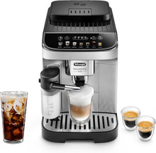 Load image into Gallery viewer, De'Longhi Magnifica Evo Automatic Espresso &amp; Coffee Machine with Manual Milk Frother, Built-in Grinder &amp; Auto-Clean Function - For Latte, Cappuccino, Americano, Iced Coffee, ECAM29043SB