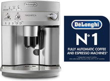 Load image into Gallery viewer, De'Longhi Magnifica Evo Automatic Espresso &amp; Coffee Machine with Manual Milk Frother, Built-in Grinder &amp; Auto-Clean Function - For Latte, Cappuccino, Americano, Iced Coffee, ECAM29043SB