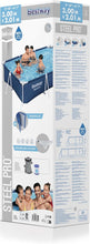 Load image into Gallery viewer, Bestway Steel Pro Kit Piscine Hors Sol Rectangulaire 3,00 m X 2,01 m X 66 cm, Bleu