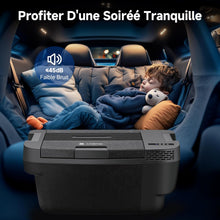 Load image into Gallery viewer, AAOBOSI 46 L Glaciere a Compression, Glaciere Electrique Double Zone, 12 V/24 V et 100-240 V Frigo Camping, -20 ℃ à 20 ℃, pour Voiture, Camion, Bateau, Camping-Car