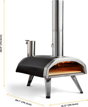 Load image into Gallery viewer, Four a pizza à bois Fyra 12 - Four a pizza bois d'extérieur - Four pizza portatif - Four à pizza à pellets - Four