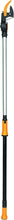 Load image into Gallery viewer, Fiskars Coupe-Branches Multifonctions Télescopique, pour Bois vert et Rameaux, Revêtement antiadhésif, Lame en acier/manche en aluminium, longueur 2,4 - 4 m, noir/orange, UPX86, 1023624