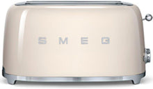 Load image into Gallery viewer, Smeg TSF02CRUK KLF01CRUK Ensemble grille-pain et bouilloire style rétro années 50 Crème