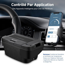 Load image into Gallery viewer, AAOBOSI 46 L Glaciere a Compression, Glaciere Electrique Double Zone, 12 V/24 V et 100-240 V Frigo Camping, -20 ℃ à 20 ℃, pour Voiture, Camion, Bateau, Camping-Car