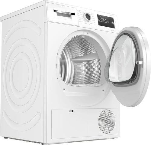 Bosch Electroménager Sèche-linge pompe à chaleur WTH83V13FR - Série 4-8 kg - 112 L - Design AntiVibration - Blanc, Blanche