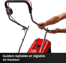 Load image into Gallery viewer, Einhell Tondeuse à gazon sans fil GE-CM 18/33 Li Kit Power X-Change (18V, Largeur de Coupe 33cm, Surface conseillée 200 m²) Livré avec Batterie 4,0 Ah et Chargeur