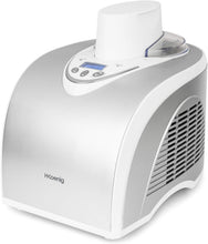 Load image into Gallery viewer, H.Koenig Sorbetière Turbine à Glace Professionnelle HF180, Machine à Glace Electrique 1L, 135 W, Réfrigérante &amp; Maintien du Froid - Sorbet et Crème Glacée