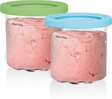 Load image into Gallery viewer, Ninja CREAMi Deluxe Ice Cream &amp; Frozen Treat Maker for Ice Cream, Sorbet, Milkshakes, Frozen Yogurt, &amp; More, 11-in-1, XL Capacity, Silver, Includes (2) Family-Sized 24 oz. Tubs, NC501