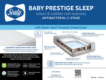 Load image into Gallery viewer, Baby Prestige Sleep Ultra-Premium 2-Stage Antibacterial. 204 Coil. Crib &amp; Toddler Mattress